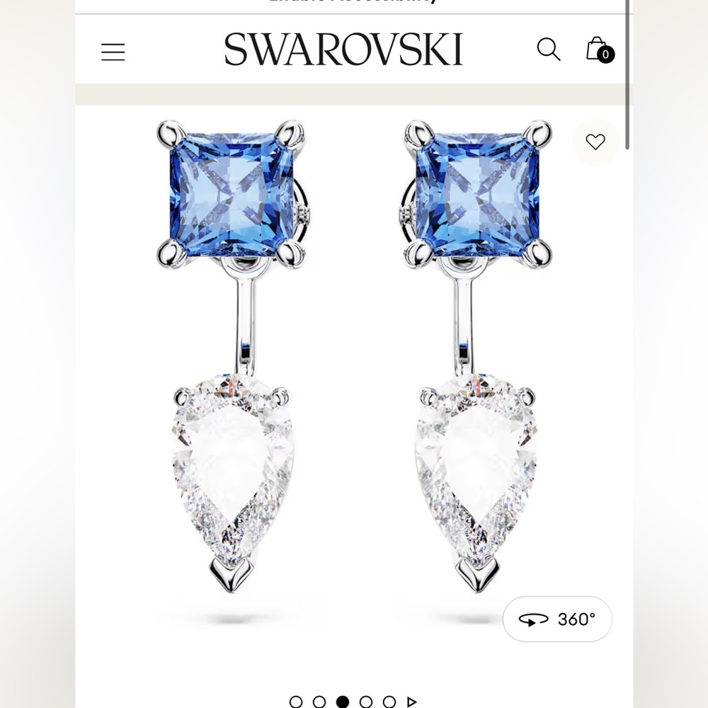 Swarovski earrings